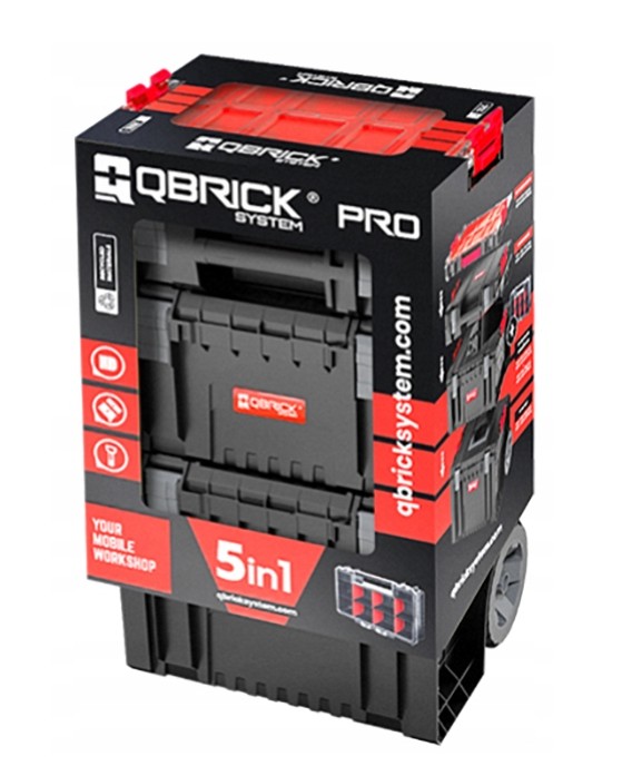 QBRICK SYSTEM Набор ящиков PRO SET "5 в 1" PROMO 2025 (450 x 390 x 785) | Z255710PG002
