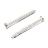 Шуруп нержавеющий универсальный, потай ART 9050 6x160/60 A2 PZ3 неполная резьба