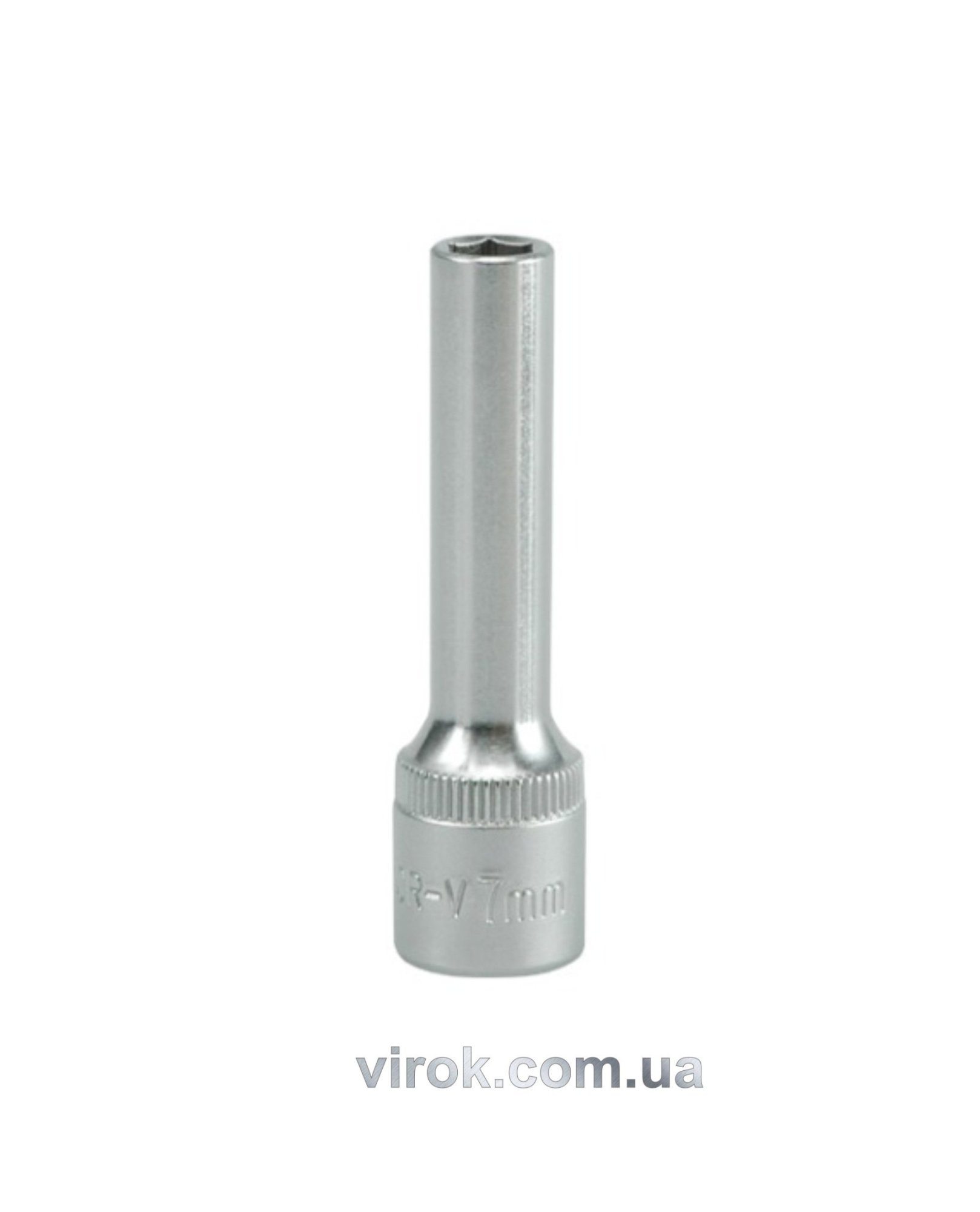 YATO Головка торцева 6-гранна YATO : подовжена, квадрат 3/8", М= 7 мм, L= 63 мм  | YT-3821