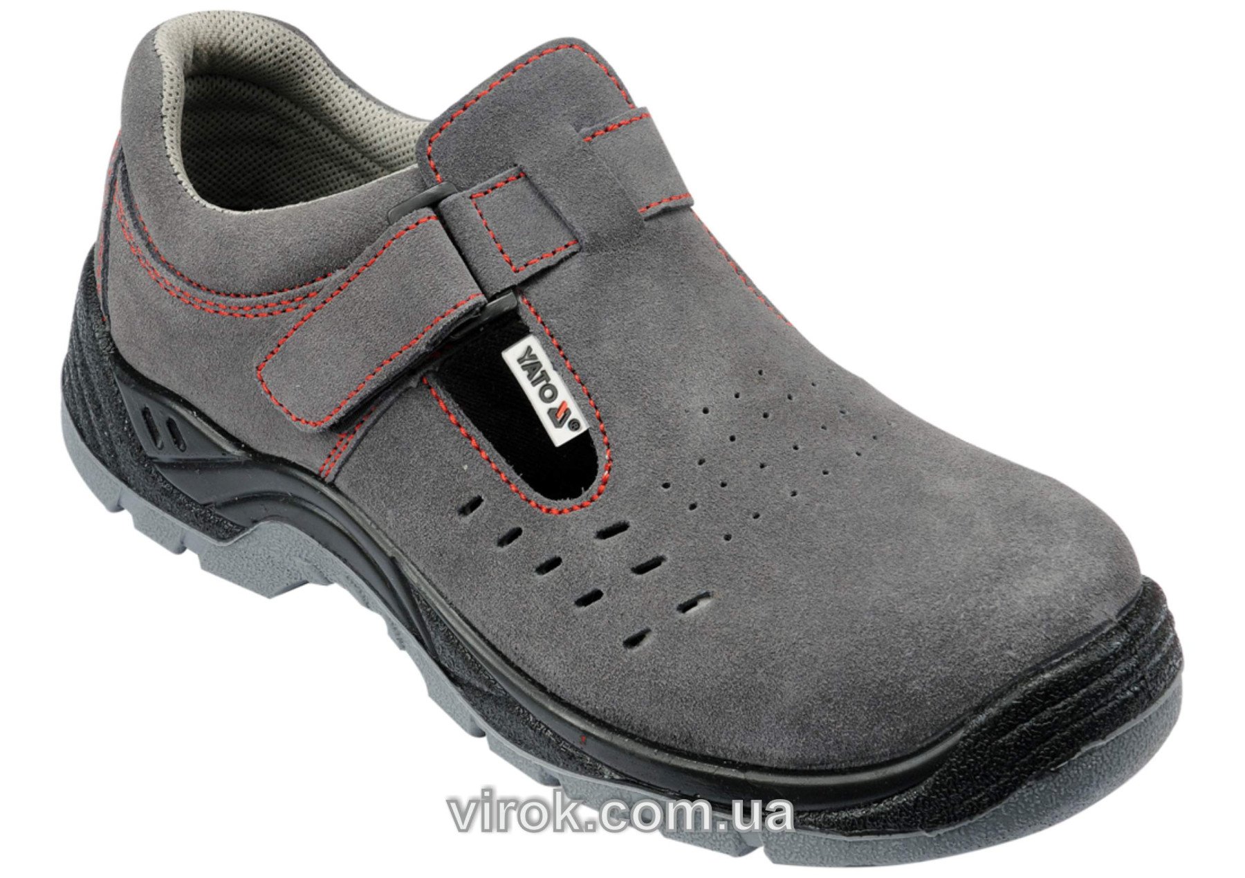 YATO Сандалі робочі шкіряні з поліуретановою підошвою; модель SEGURA, розм. 44  | YT-80468