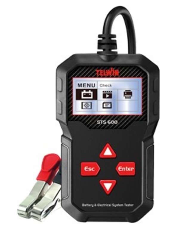 TELWIN Тестер аккумуляторов STS600 12В (WET, GEL, MF, AGM, PbCa, EFB) | 804242