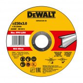 Круг відрізний DeWALT HIGH PERFORMANCE, 230х3х22.23 мм | DWA4525IA