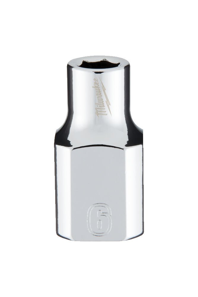 MILWAUKEE Головка хромована метрична 3/8'', 6мм | 4932478336
