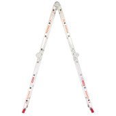 Драбина-трансформер алюмінієва Квітка Heavy Duty (4х4 сходинки) (110-9604)