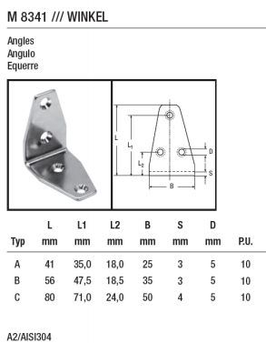 Нержавеющий уголок