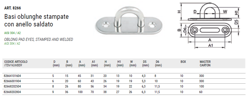 Нержавеющий обушок на пластине Нержавеющий обушок на пластине