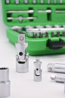 Набор автоинструментов 1/4", 1/2" 94 ед. (6-гран.) TOPTUL GCAI094R