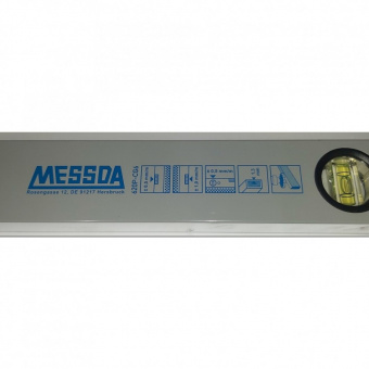 BMI Строительный уровень алюминиевый MESSDA 620080P,длина 80 см | 620080P