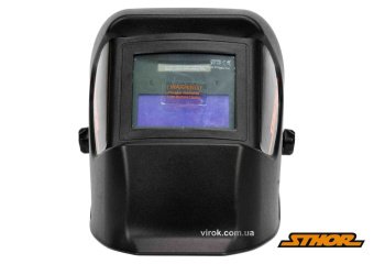 STHOR Маска зварювальника з автозатемнювальним світлофільтром, 90 х 35 мм  | 74483