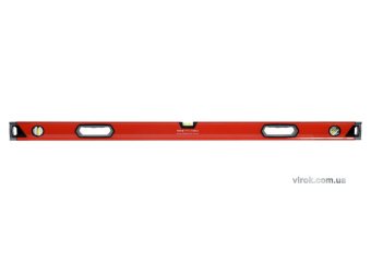 YATO Рівень алюмінієвий YATO : L= 120 см. 3 капсули, 2 ручки  | YT-30074