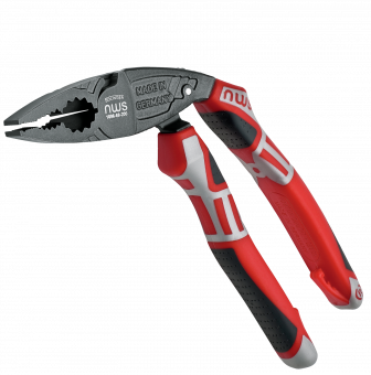 NWS  Плоскогубці комбіновані : вигнуті 45°, L= 200 мм, (блістер) | 1096-69-200-SB