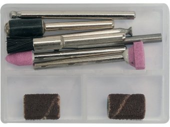 Міні-шліфмашинка акумуляторна STHOR Li-Ion 3,6 В, 0.6 АГод, з тримачем шпинд Ø= 3,2 мм з лашту 11 ел