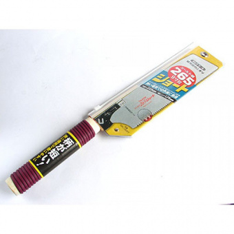 TAJIMA Japan Pull 265 Short Ручная пила японская, короткая ротанговая рукоятка, 230мм, JPR265ST