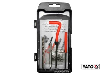 YATO Приладдя для відновлення внутрішньої різьби YATO : М5 x 0.8 мм, HSS 4241/4341, 30 шт  | YT-1763