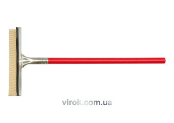 VOREL Скребок гумовий для чистки вікон. дерев. тримач  | 82920