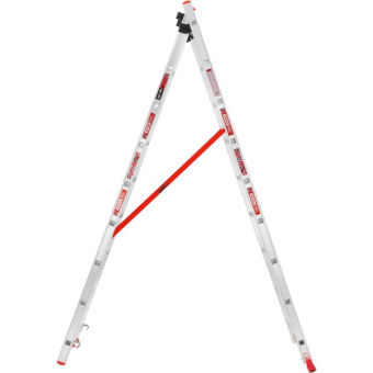 Драбина алюмінієва 3-х секційна Квітка PRO (3х9 сходинок) (110-9309)