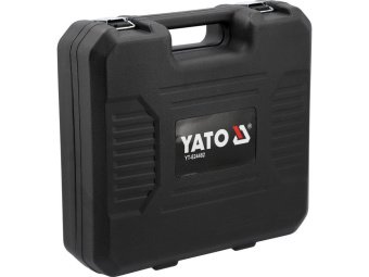Паяльник для пластика YATO акумул. Li-Ion 18 В 2 АГод, 60 Вт, макс. t= 500ºC у футлярі з обладнанням