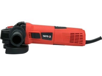 Шліфмашина кутова від мережі 230 В YATO Ø= 125/22 мм. P= 1700 Вт, регул. оберт 2850-10500 об/хв, М14
