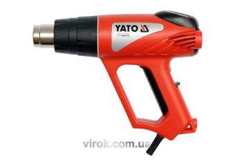 YATO Фен технич.2000Вт. в наборе 70~600°C YT-82293