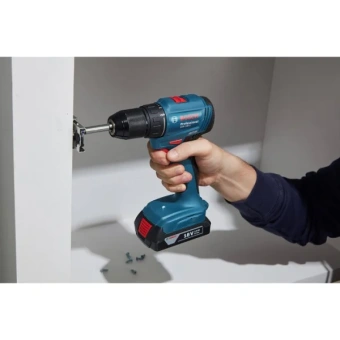 Акумуляторний шуруповерт Bosch GSB 185-LI Professional (18 В, 2х2 А*год, 50 Н*м) (06019K3100)