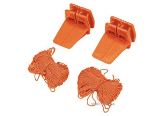 VOREL Тримачі кутові мулярські з трасовочним шнуром l= 18 м, 2 шт  | 17430