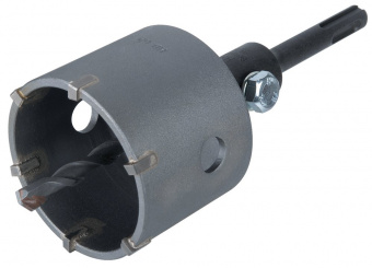 Wolfcraft кольцевая буровая колонка с зажимной оправкой SDS plus Ø 83 // 5481000