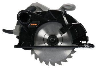 STHOR Пила дискова мережева : P= 1200 Вт, Ø= 160/20 мм, глибина різу- 52 мм, 4800 об/хв  | 79254