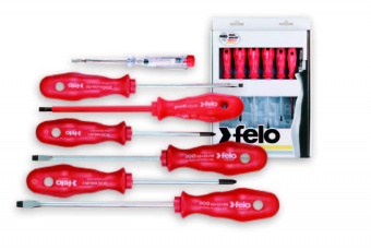 FELO Набор отверток комбинированных 6шт + отвертка-индикатор // 20097197
