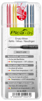 Набор маркировочный PICA Dry 3030+ запасные жала 4020, Bundle Colormix, 30402