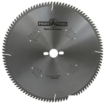 Диск пиляльний 350х3,4х2,8х30 мм, Z=108, форма зубця TFneg, нахил зубця -5° PROFITOOL 2135003 