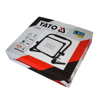 YATO Прожектор переносний з SMD-діодним випромінювачем YATO : 50 Вт, 230 В, 4750 лм, 75 діодів  | YT