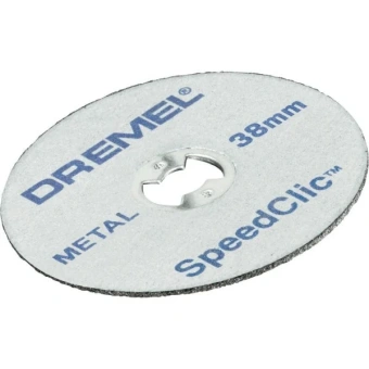  Відрізний металевий диск Dremel SpeedClic (SC456B) (38 мм, 12 шт.) (2615S456JD)