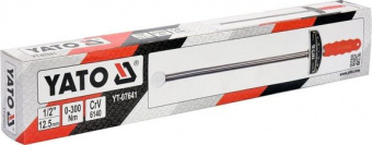 YATO Ключ динамометричний стрілковий YATO : квадрат 1/2", F= 0-300 Нм  | YT-07641