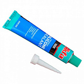 Силикон тюбик 100Е 50мл (белый) блистер Akfix