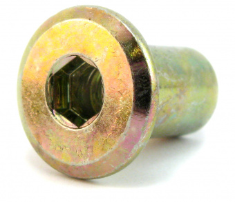 Соединитель мебельный (Гайка Эриксона) М 8,0х19 ЦЖ