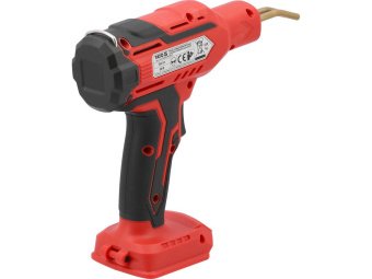 Паяльник для пластика YATO акумул. Li-Ion 18 В, макс. t= 500ºC (БЕЗ АКУМУЛЯТОРА) [10]