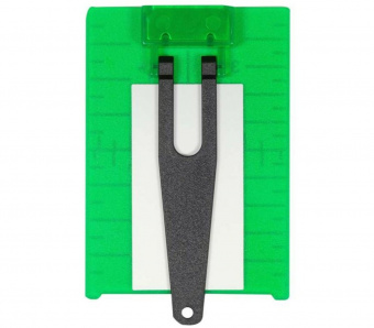 YATO Пластина прицільна для нівеліра зелена YATO 105х 75х 3,2 мм  | YT-30465