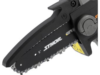 Пила міні ланцюгова акумуляторна STHOR Li-Ion 20 В, шина l= 15 см,безщіткова (БЕЗ АКУМУЛЯТОРА)