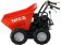 Самоскид-міні бензин. YATO P= 4.1 кВт, двиг- 196см3, вантажопід- 300кг, швидк.- 3,6 км/год бак- 3,6л