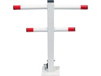 Бар'єр паркувальний "ЯЛИНКА" YATO складний (з замком) h=60 см b=16/ 55 см [4]