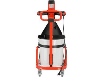 Змішувальна станція будів. розчинів на колесах YATO від ел-мережі 230 В, 1600 Вт, бак V= 50 л [1]