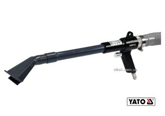 YATO Порохотяг пневматичний YATO : шланг Ø=25 мм, тиск- 0.62 МПа + комплект насадок  | YT-09990
