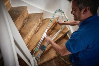 Wolfcraft Шаблон - трафарет для сходів // 5210000