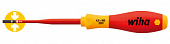 Wiha W35390 Отвертка SoftFinish electric slimFix VDE диэлектрическая SL 4,0 х100 CrVMo