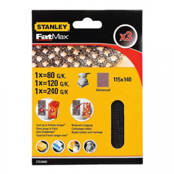 STANLEY Сетка шлифовальная STA39082