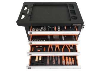 STHOR Шафа для майстернь на колесах, 975х 765х 465 мм з 6 шухлядами та інструментами, 302 шт  | 5855