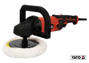 YATO Полірувальна машина мережева YATO : 1400 Вт, диск Ø180 мм, 600-3500 об/хв, кріплення М14  | YT-