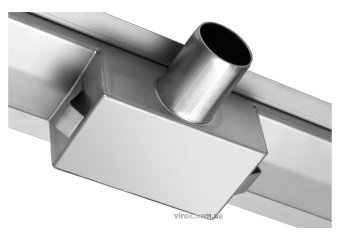 FALA Трап підлоговий для душу з нержавіючої сталі "NAPO" ; 70х 7х 5,2 см  | 75378