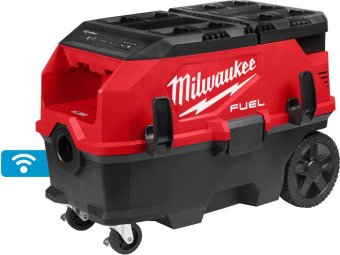 MILWAUKEE Пилосос-гібрид акумуляторний/мережевий PACKOUT, M18/220 ONEF2VC34M-0 AC/DC, 34л M-класс