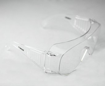 Окуляри захисні VIROK полікарбонат, прозорі ,покриття від запотівання та подряпин,відкриті (72)